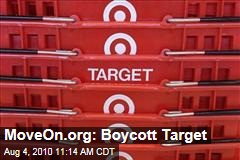 MoveOn.org: Boycott Target