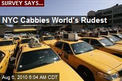 NYC Cabbies World's Rudest