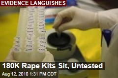 180K Rape Kits Sit, Untested