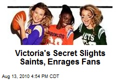 Victoria's Secret Slights Saints, Enrages Fans
