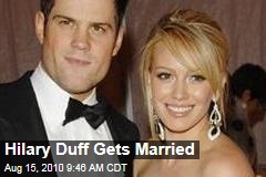 Hilary Duff Gets Married