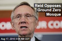 Reid Opposes Ground Zero Mosque