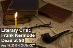 Literary Critic Frank Kermode Dead at 90