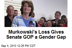 Murkowski's Loss Gives Senate GOP a Gender Gap