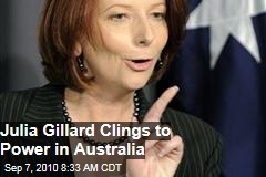 Independents Back Gillard as Aus PM